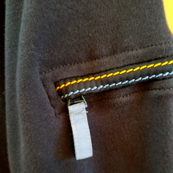 Paul & Shark 100% Navy Cotton Quarter Zip Yachting Sweatshirt Vintage - Picture 7 of 8